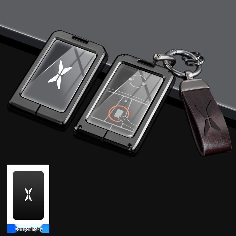 Xiaopeng 2022 Model Key Cover for P7/P5 & 2021 G3/G3i - Unisex Key Protection with Shell & Buckle