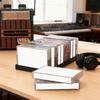 8/10 Slots Magnetic Tape Holder Large Capacity Plastic Card Display Stand Multi-functional Cassette Tape Holder Box
