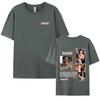 Rock Band Unisexeskin Damiano David Tour Merch Tshirt Unisex Women Fashion Hip Hop T Shirts Tops Casual Oversized 100 Cotton TShirt