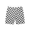 Vans Checkerboard Knit Drawstring Sports Shorts Men shorts Black White VN0A4P4LJ0Z