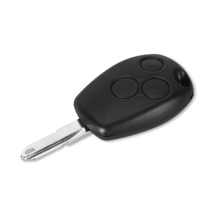 Coque clé pour Renault Trafic Master Clio Kangoo Opel Movano Vivaro - 3 Boutons - Télécommande Plip Phonillico®