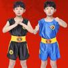 Free Combat MMA Muay Thai Shorts and T-Shirts Vest Sanda Uniform Dragon Kick Boxing Suit  Women