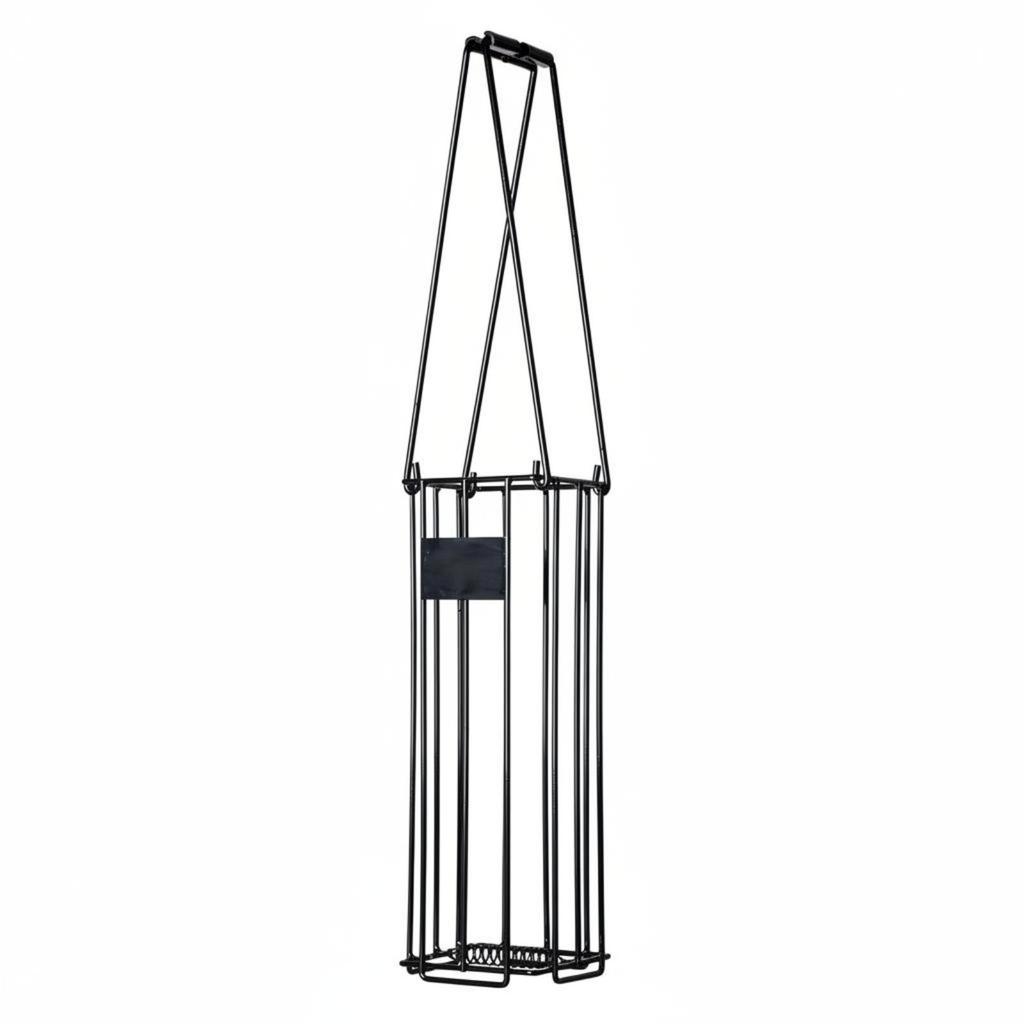 Tennis Ball Picker Open Frame Wire Basket Rectangular Base