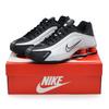BV1111-008 Shox R4 OG Black and Metallic Silver (Men's)