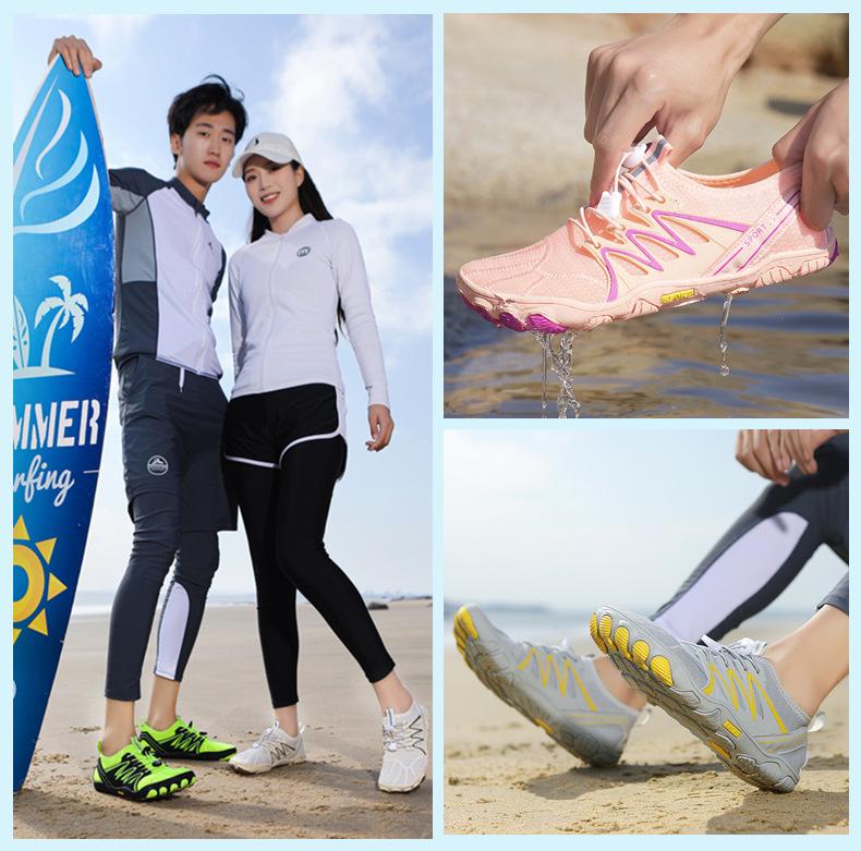 Lightweight Five-Finger Quick-Dry Wading Shoes for Outdoor Activities & Yoga