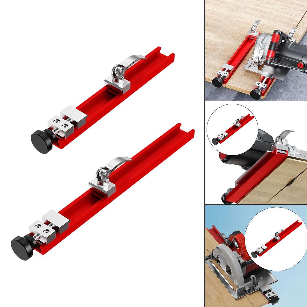 Adjustable Cutting Machine Base Guide Sturdy High Performance Compatible with Most Circular Saws for Woodworkers DIY Enthusiasts
