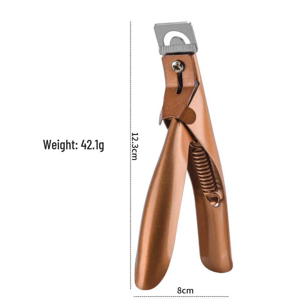 Coupe-ongles en gel en forme de U pour manucure