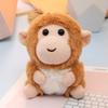 Stuffed Animals Little Monkey Pendant Plush Doll Monkey Car Pendant  Backpack Decoration