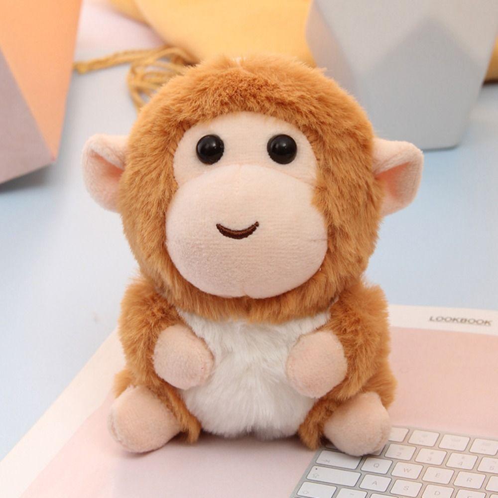 Stuffed Animals Monkey Plush Toy Plush Doll Monkey Car Pendant Little Monkey Pendant  Bag Pendant