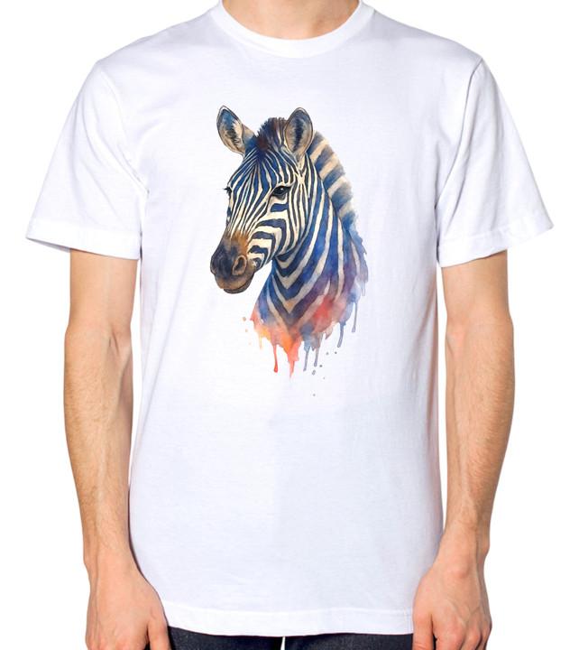 Zebra Unisex T-Shirt S разноцветный