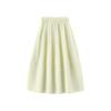 Bust Skirt Women's New Summer High Waist and Thin Ice Silk Pleated Long Skirt Small Casual Yamamoto Skirt