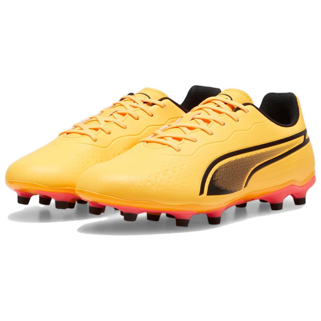 Puma King Comfortable Fashion AG FG Football Shoes Men Football Shoes Orange 107570-05
