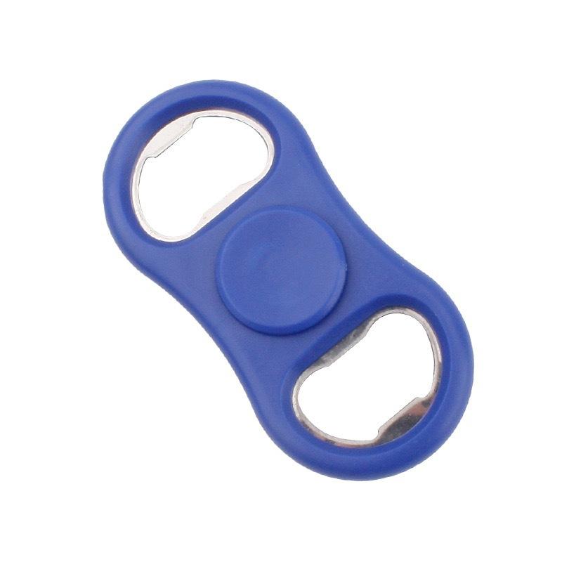 Portable Bottle Opener with Pressure Relief Function for Opening Cans. Dual-head Beer Opener with Rotatable Fingertip Design.