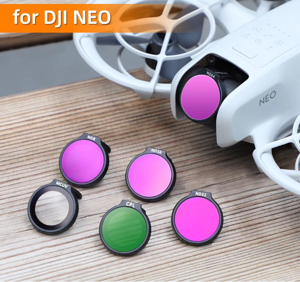 Cpl Polarizing Filter Kit Ultraviolet Mcuv Gray Nd32 Nd64 For DJI Neo