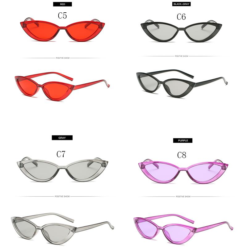 Brand Designer Small Cat Eye Occhiali da sole Donna Uomo Lenti a colori  chiari Unisex Ellipse Occhiali da sole per donna donna UV400 acquista in  modo economico — spedizione gratuita, recensioni reali
