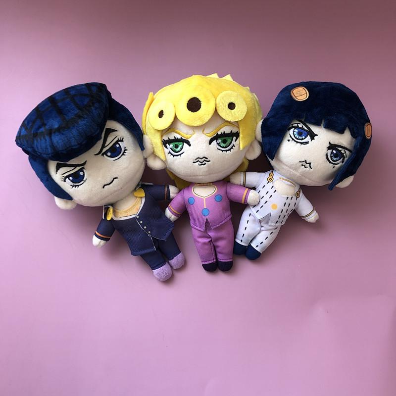 JoJo's Bizarre Adventure Plush Toy Bucciarati Josuke Giovanna Noriaki Jotaro Stuffed Dolls Anime Plushies Figure Pillow Gifts