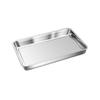 Commercial Stainless Steel Rectangular Serving Tray