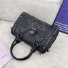 Versatile Shoulder Bag Rivet Messenger Bag for Teen Girl Handbag Crossbody Bag