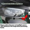 For Mercedes-Benz GLS W167 X167 2020 2021 2022 2023 Auto Headlamp Cover Headlight Caps Lampshade Housing Lamp Shell Glass Lens