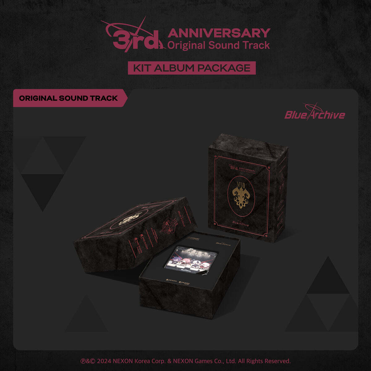

BLUE ARCHIVE 3rd ANNIVERSARY OST KIT ALBUM PACKAGE