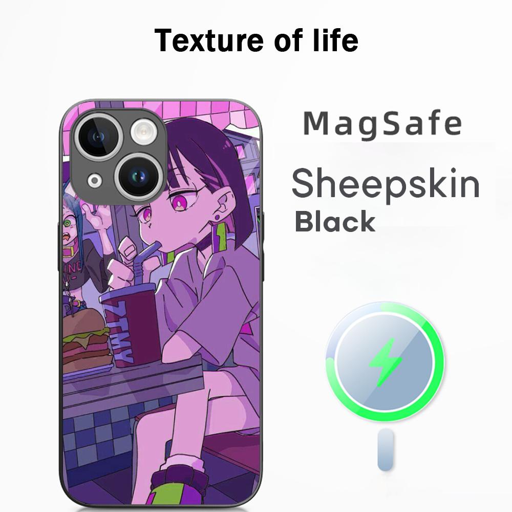 Zutomayo Japan Singer Poster Pattern Phone Case For iPhone 17 16 15 14 13 12 Plus Pro Max High-end Luxury Magsafe Sheepskin