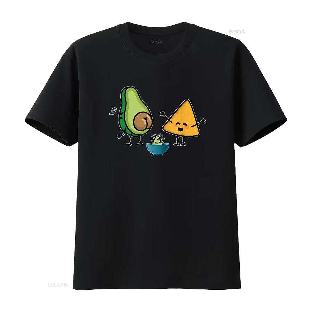 Womens Pooping Avocado Tortilla Chip Guacamole Poop Turd Vegan T Shirt Black 2XL vintage Washed fashion Casual Stylish Soft