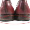 Sehr gute Berluti Lederschuhe Demesure Scars Calligraphy Patina Single Monk Strap Bordeaux Leder Herren 9 Gebraucht