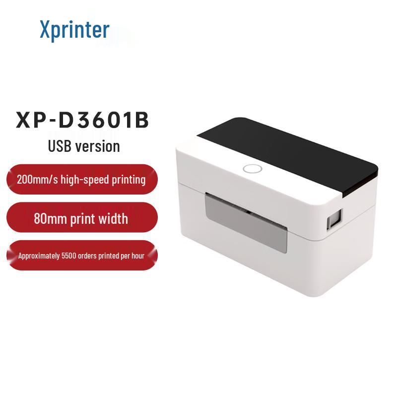 XINYE XP-D3601B USB Thermal Label Printer