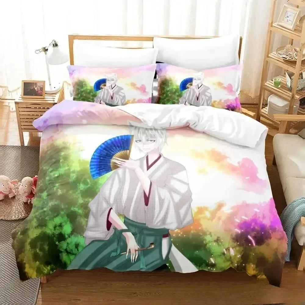 Fashion 3D Printing Anime Kamisama Kiss Tomoe Bedding Set Boys Girls Twin Queen King Size Duvet Cover Pillowcase Bed Boys Adult