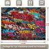 2D Colorful Graffiti Wall Photography Background Cloth