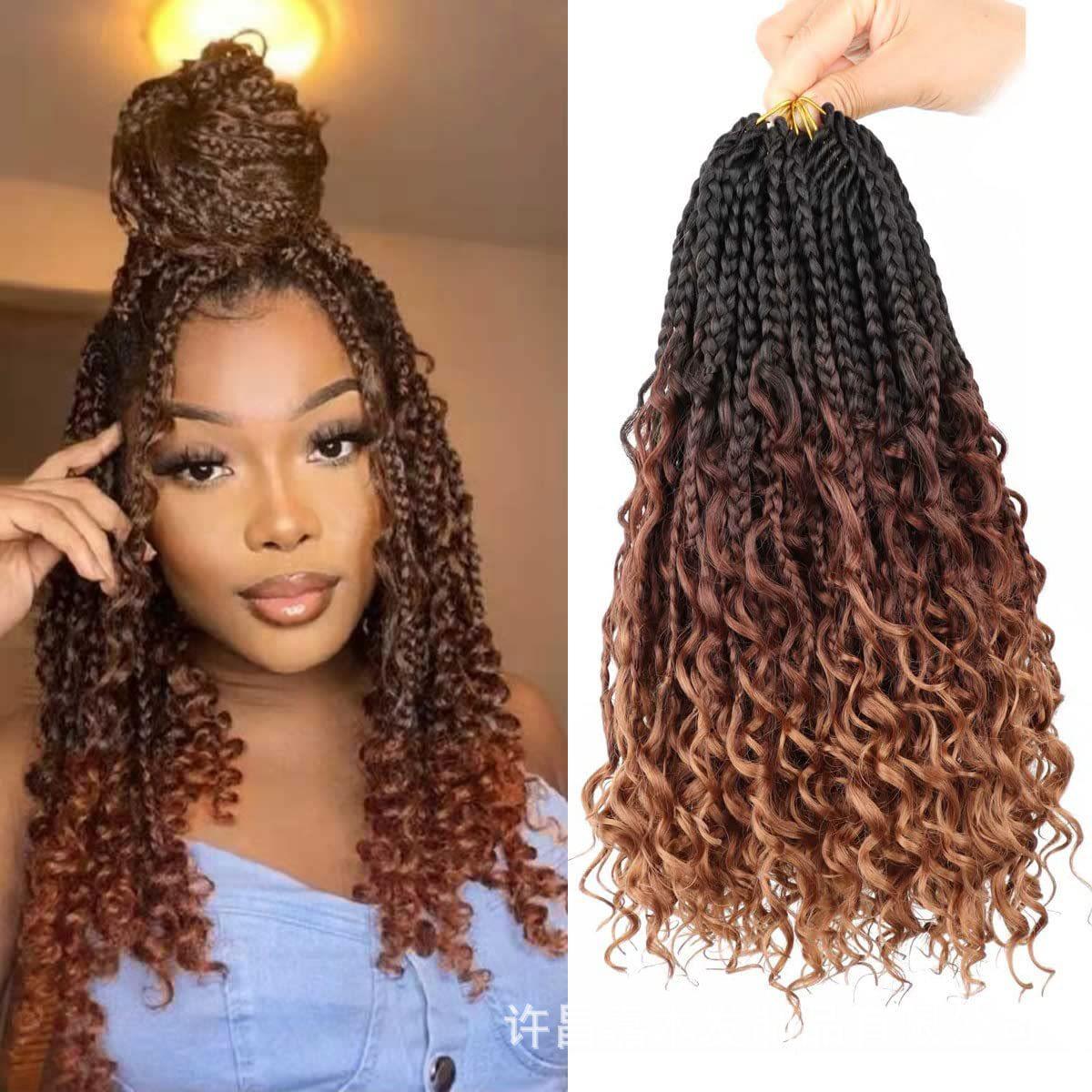 

Goddess Box Braids 14 Inch - 3 Strand Crochet Braiding Hair