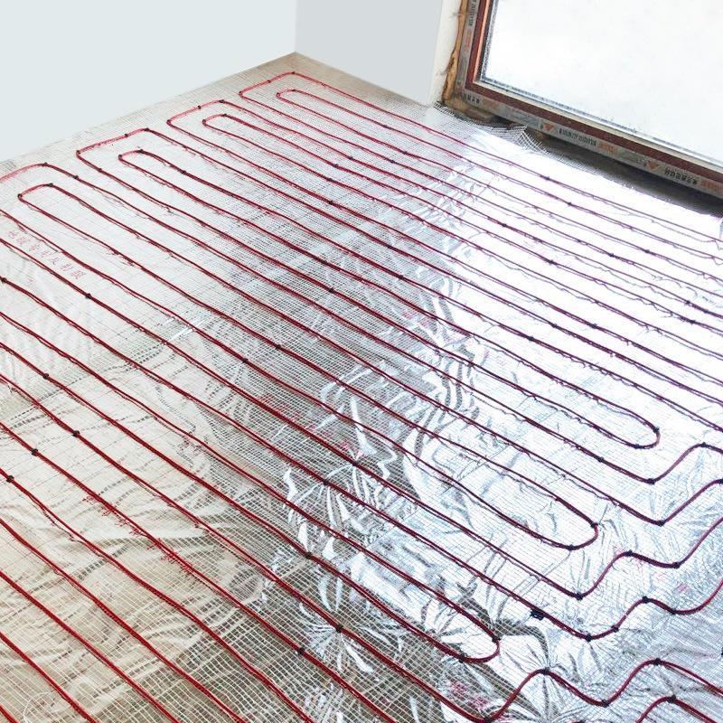 Carbon Fiber Electric Underfloor Heating System with Graphene Cable for Homes, Yoga Studios & Farms