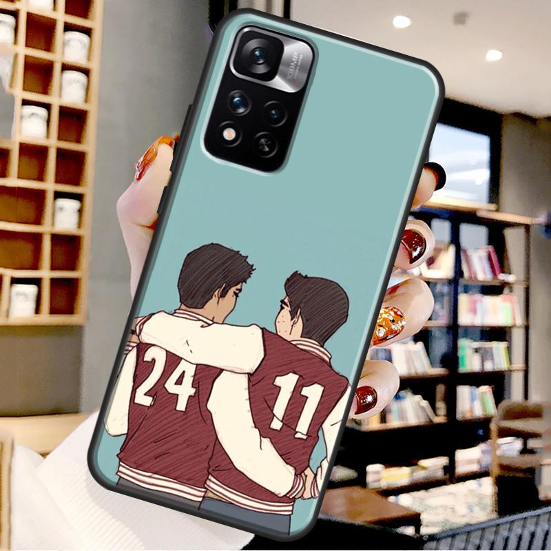 Teen Wolf Stilinski 24 McCALL 11 Case For Xiaomi Redmi Note 12 11 10 9 8 Pro Note 12S 11S 10S 9S Cover For Redmi 9 10 12 C