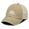 SHIT SHOW SUPERVISOR Printed Baseball Hat Adjustable Sporting Vintage Solid Color Dad Hat For Unisex Women Outdoor Fishing Hiking