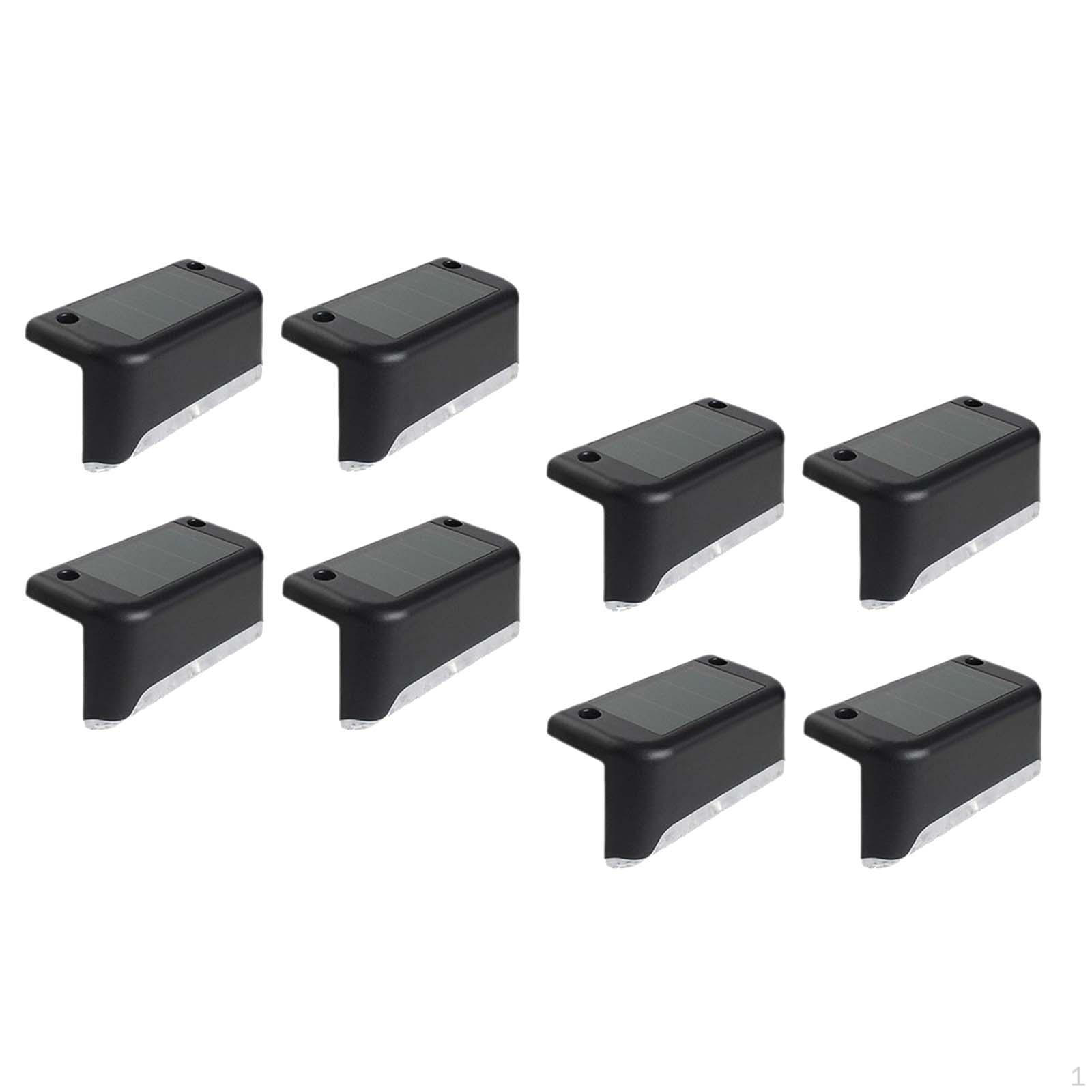 

2x 4x Светодиодные светильники для ступеней Многоцелевое освещение для настила террасы Водонепроницаемое