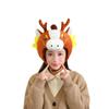 Year of The Horse Mascot Ryoma Hood Hat Photo Props Cartoon Hood Performance Props