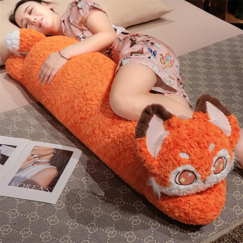 Katchi Cute Cartoon Black Cat Long Hugging Pillow