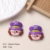 10Pcs New Kawaii Cartoon Pirate Series Flat Bottom Scrapbook  Diy Jewelry Making Hairwear Accessorie A20