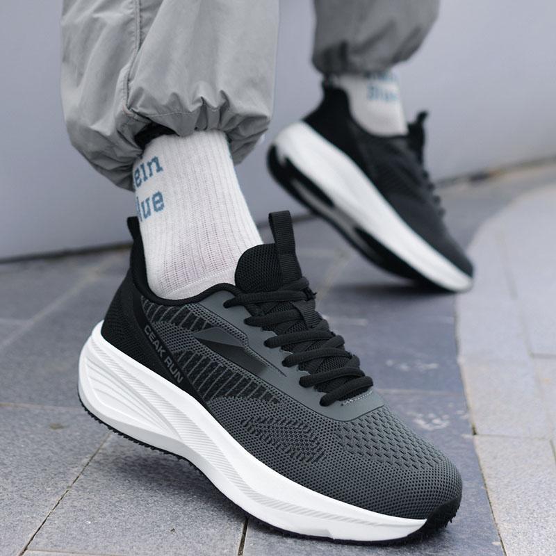 Quality Mens Shoes Four Seasons Breathable Soft Bottom Non Slip Mesh Casual Sports Shoes Outdoor Running Shoes Student Sneakers