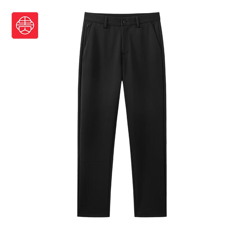 

Guirenniao Men s Autumn/Winter Anti-Wrinkle Straight-Leg Casual Pants 33