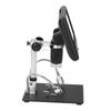 Digital Microscope 7in 1080P Video 100X with Adjustable Stand Lights for Soldering AD207 EU Plug 100 240V