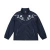 Betu Women's 2026 Spring Ethnic Embroidered Stand Collar Short Jacket