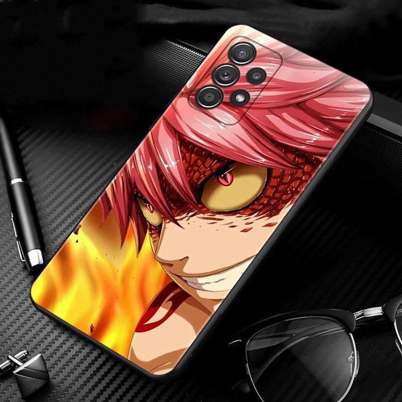 Silikon Fall Für Samsung Galaxy A51 A12 A21s A71 A52 A31 A32 A02s A72 A11 A41 A22 A01 A51 5G A02 f42 Manga Fairy Tail Anime