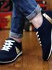 Men Trendy Sneakers Lightweight Suede Running Shoes Men Sports Shoes Comfort Casual Men's Shoes Designer Sneakers Male Footwear