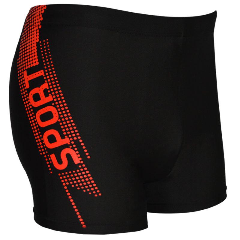 Bade-Boxershorts für Herren in Übergröße mit hohem Bund - Anti-Peinlichkeit Badebekleidung für Erwachsene