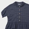 Chikita Puff Sleeveless Dress (Dot) Navy 232202Onv