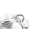 Excellent HERMES bracelet Chene Dunkle MM 13 frames Silver AG925 Women Used