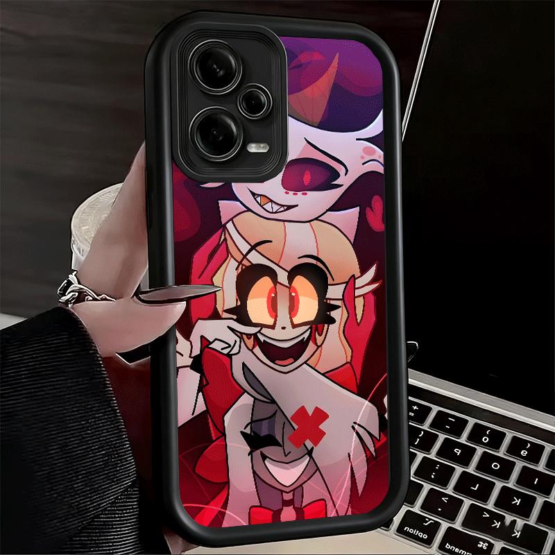 Hazbin Hotel Anime Soft Phone Case for Xiaomi Poco X7 X6 X5 Pro X4 Gt X3 F7 Ultra M8 M7 Redmi 15C 15 14C 13 13C 12 12C 10 10C