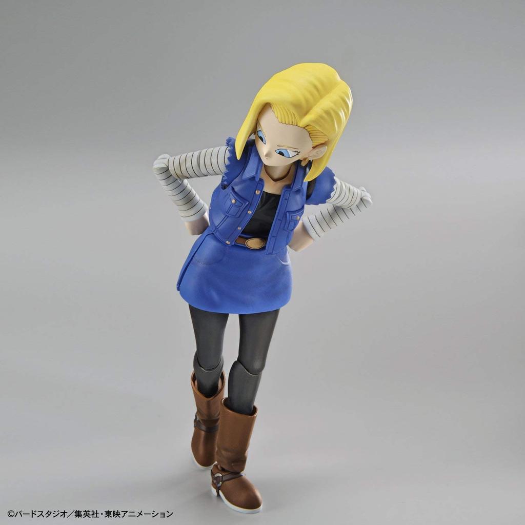 Figure-rise Standard Dragon Ball Android 18 Color-separated Plastic Model Kit