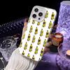 Funny Dog Banana Cat  Phone Case For iPhone 16 15 14 13 12 11 Pro Max White Matte Laser Metallic Aurora Funda